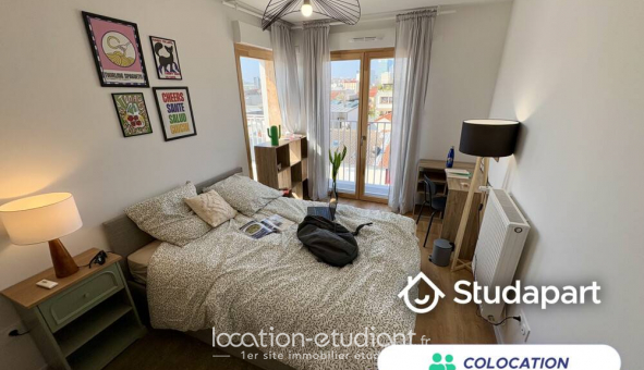 Colocation tudiante Studio à Montreuil (93100)