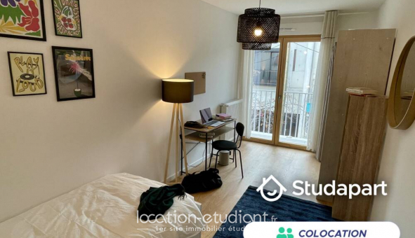 Colocation tudiante Chambre dans une colocation de 12m2