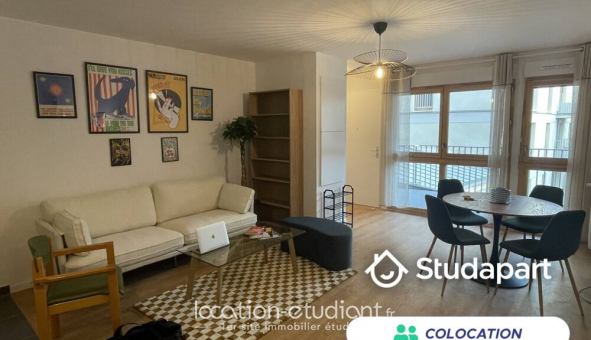 Colocation tudiante Studio à Montreuil (93100)