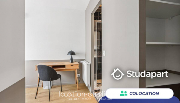 Colocation �tudiante Studio &agrave; Montreuil (93100)