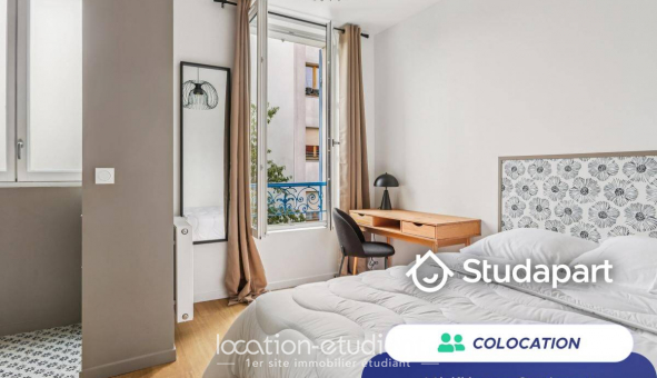 Colocation �tudiante Studio &agrave; Montreuil (93100)