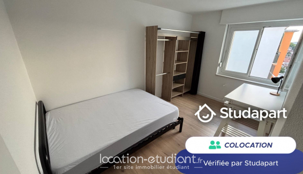 Colocation �tudiante Studio &agrave; Mulhouse (68100)