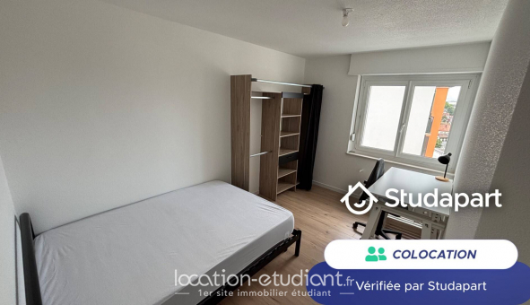 Colocation �tudiante Studio &agrave; Mulhouse (68100)