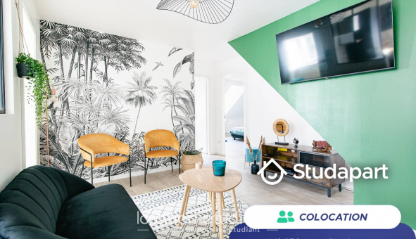 Colocation tudiante Chambre dans une colocation de 16m2