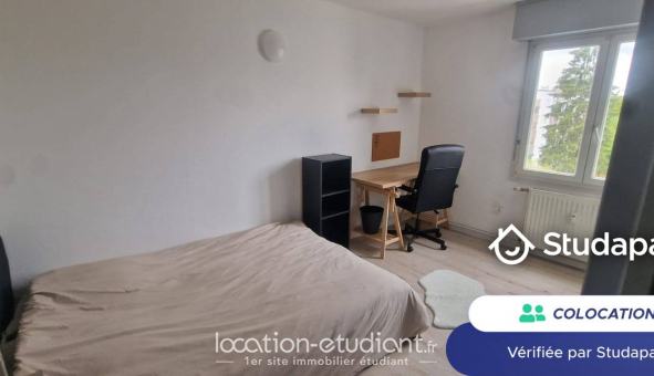 Colocation �tudiante Studio &agrave; Mulhouse (68100)
