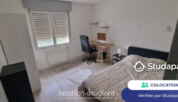 Colocation �tudiante Studio &agrave; Mulhouse (68100)