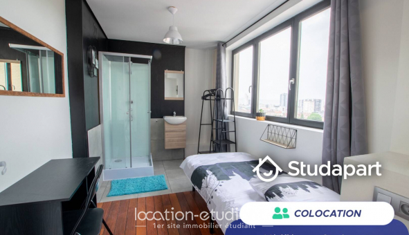 Colocation �tudiante Studio &agrave; Nancy (54100)