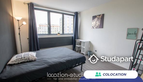 Colocation �tudiante Studio &agrave; Nancy (54100)
