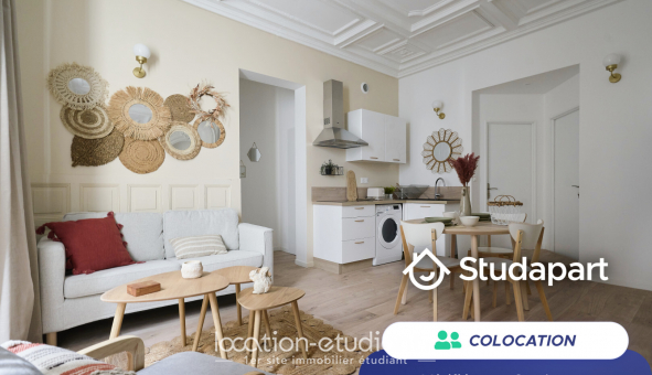 Colocation �tudiante Studio &agrave; Nancy (54100)