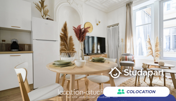 Colocation �tudiante Studio &agrave; Nancy (54100)