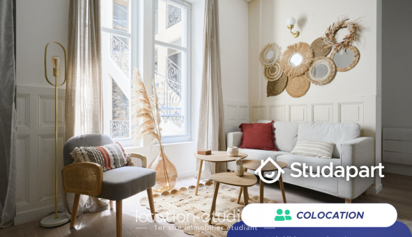 Colocation �tudiante Studio &agrave; Nancy (54100)