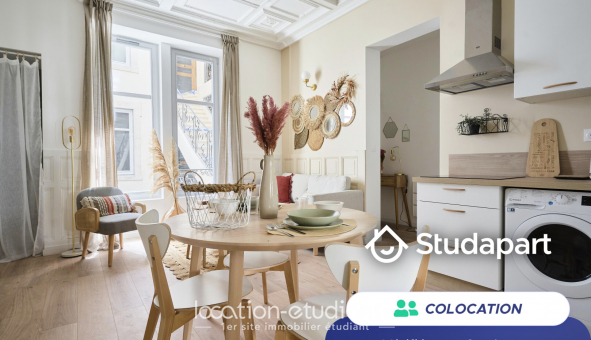 Colocation �tudiante Studio &agrave; Nancy (54100)