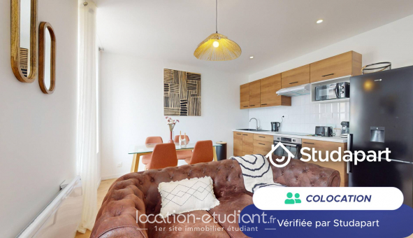 Colocation tudiante Studio à Nancy (54100)