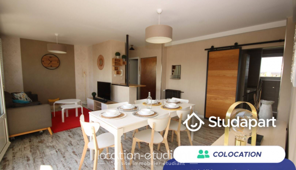 Colocation étudiante Studio à Nancy (54100)