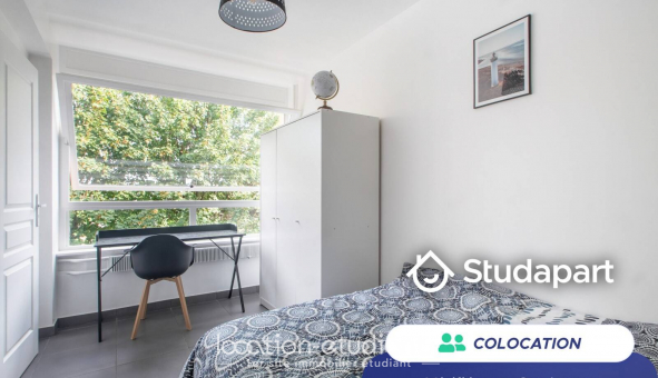 Colocation tudiante Studio à Nancy (54100)