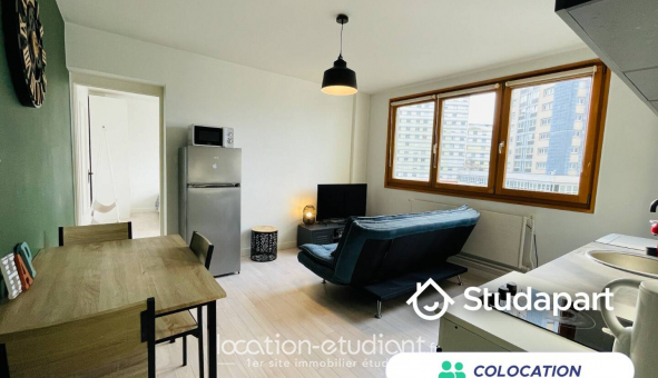 Colocation tudiante Studio à Nancy (54100)