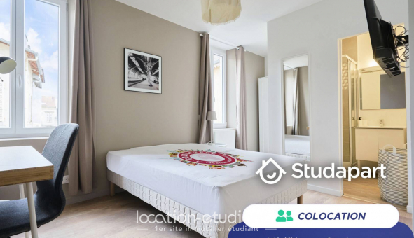 Colocation tudiante T1 à Nancy (54100)