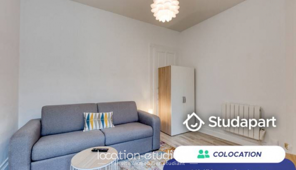 Colocation �tudiante Studio &agrave; Nancy (54100)