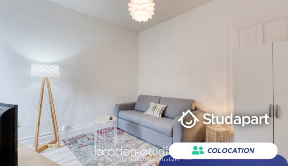 Colocation �tudiante Studio &agrave; Nancy (54100)