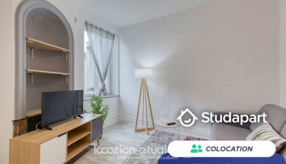 Colocation �tudiante Studio &agrave; Nancy (54100)