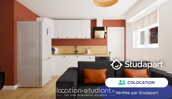Colocation �tudiante Studio &agrave; Nancy (54100)