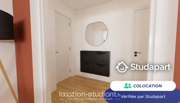 Colocation �tudiante Studio &agrave; Nancy (54100)