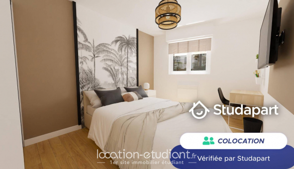 Colocation �tudiante Studio &agrave; Nancy (54100)