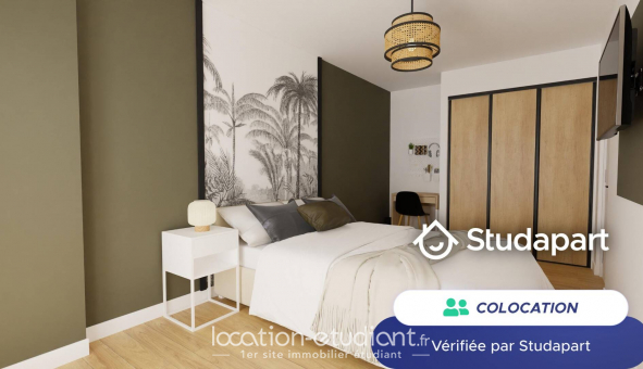 Colocation �tudiante Studio &agrave; Nancy (54100)