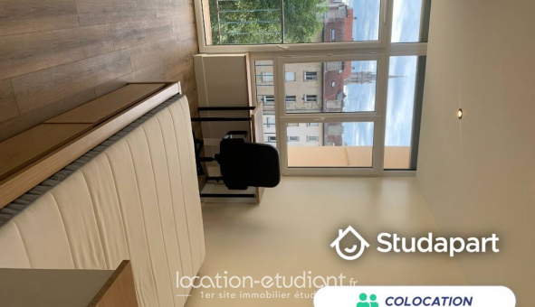 Colocation �tudiante Studio &agrave; Nancy (54100)