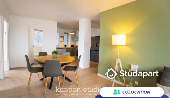 Colocation �tudiante Studio &agrave; Nancy (54100)