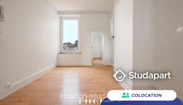 Colocation �tudiante Studio &agrave; Nancy (54100)
