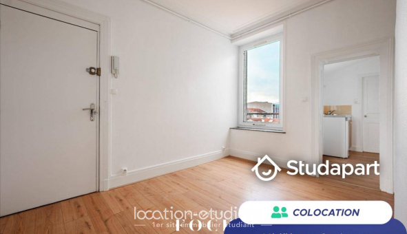 Colocation �tudiante Studio &agrave; Nancy (54100)