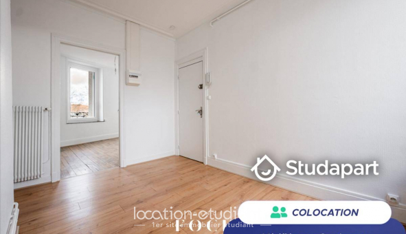 Colocation �tudiante Studio &agrave; Nancy (54100)
