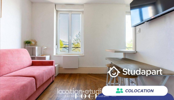 Colocation �tudiante Studio &agrave; Nancy (54100)