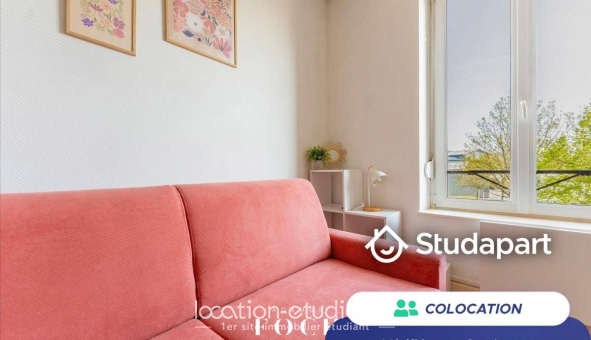 Colocation �tudiante Studio &agrave; Nancy (54100)