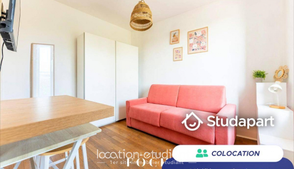 Colocation �tudiante Studio &agrave; Nancy (54100)