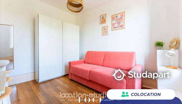 Colocation �tudiante Studio &agrave; Nancy (54100)