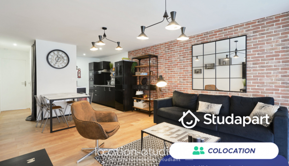 Colocation �tudiante T4 &agrave; Nancy (54100)