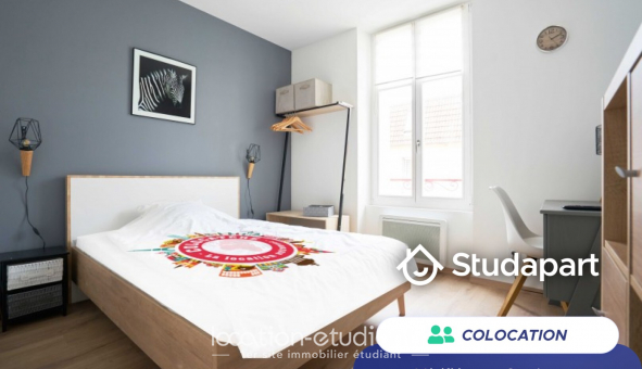 Colocation étudiante T3 à Nancy (54100)