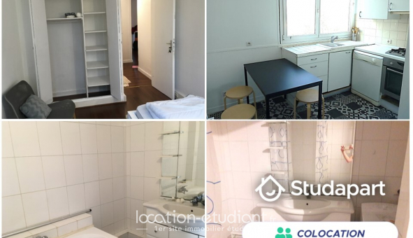 Colocation �tudiante Studio &agrave; Nanterre (92000)