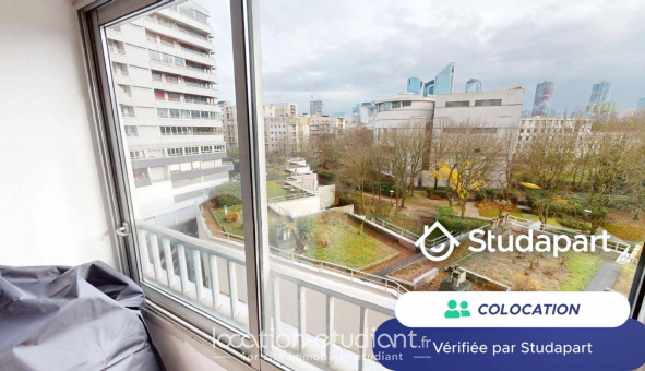 Colocation tudiante Studio à Nanterre (92000)