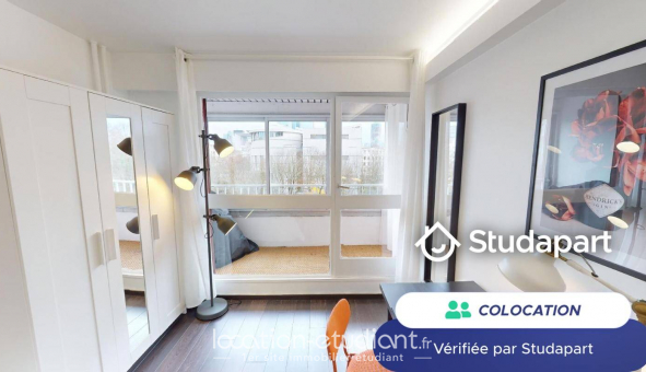 Colocation tudiante Studio à Nanterre (92000)