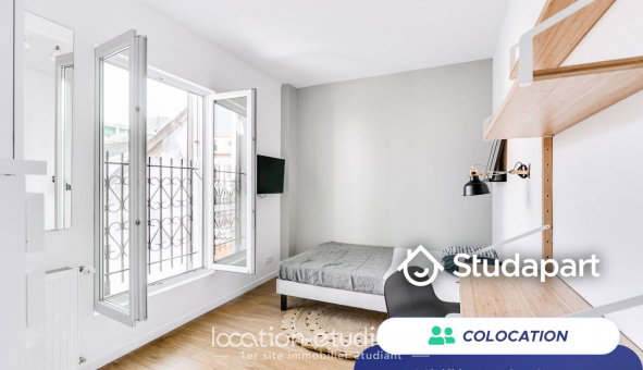 Colocation tudiante Studio à Nanterre (92000)