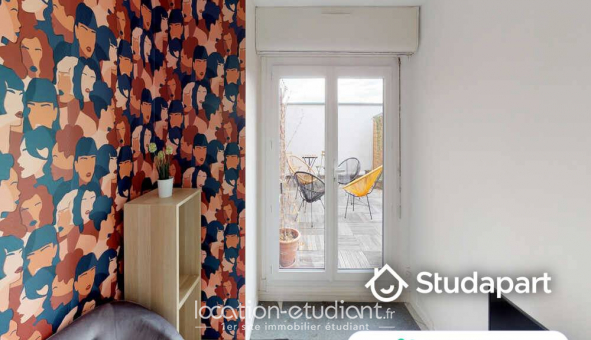 Colocation tudiante Studio à Nanterre (92000)