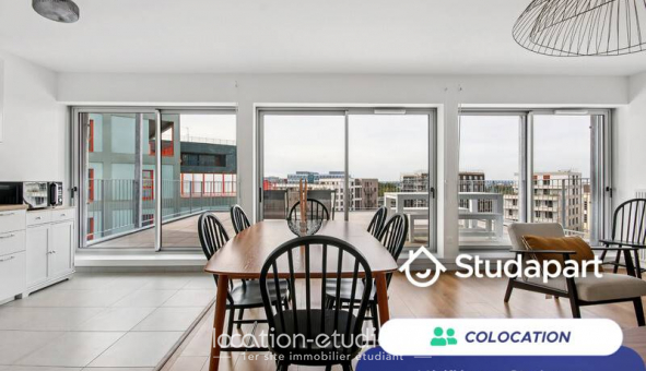 Colocation tudiante Studio à Nanterre (92000)