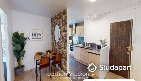 Colocation �tudiante Studio &agrave; Nanterre (92000)