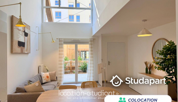 Colocation �tudiante Studio &agrave; Nanterre (92000)