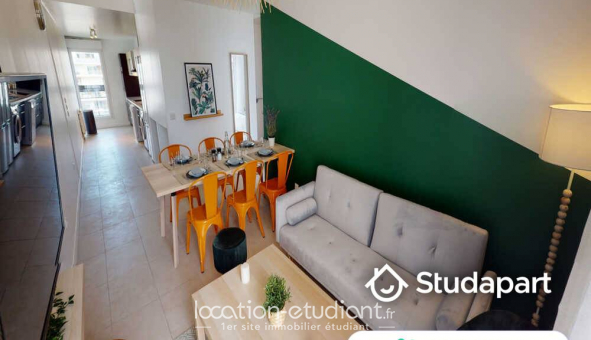 Colocation �tudiante Studio &agrave; Nanterre (92000)