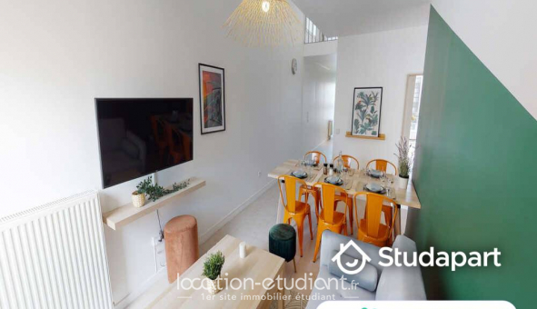Colocation �tudiante Studio &agrave; Nanterre (92000)