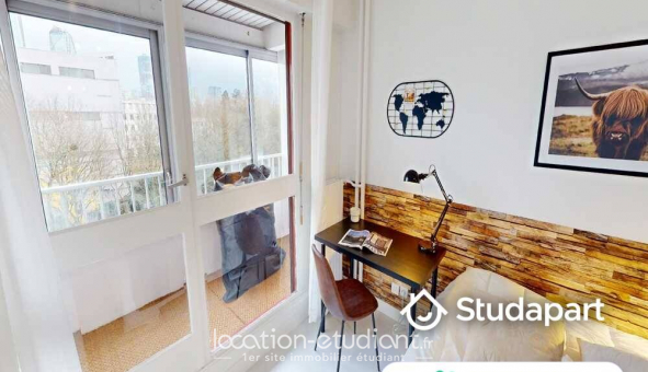 Colocation �tudiante Studio &agrave; Nanterre (92000)